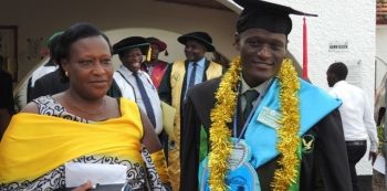 Congratulations! Titus Tugume Graduates