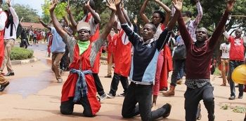 Makerere University students’ leader arrested as Demonstrations ensue