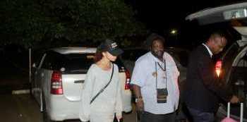 Mya jets into the country ahead of the All Music Safari Concert this Saturday