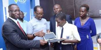 NSSF donates digital libraries worth UGX450 million to underfunded secondary schools