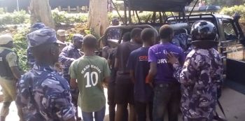 Makerere Students arrested for inciting violence - Photos