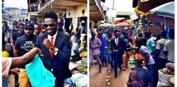 Bobi Wine Creates Standstill In Kamwokya Market