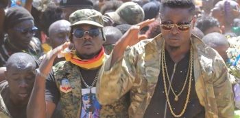 Pallaso throws tantrums At Radio's Burial, Asks Museveni To Protect Artistes