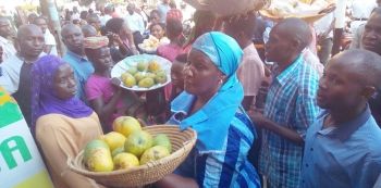 Minister Kyambadde Inspires Female Vendors