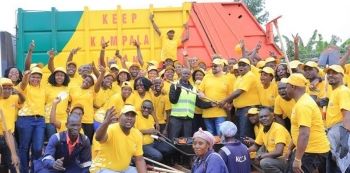 MTN Uganda Cleans & Empowers Youth In Makindye