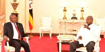 RSA leader Ramaphosa Sends President Museveni special message 