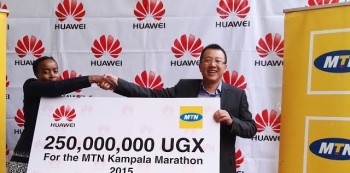 Huawei Offers 250,000,000 UGX for the 2015 MTN Kampala Marathon