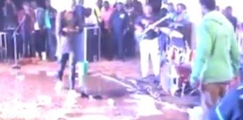 Revellers Pour Bucket of Urine On Eddy Kenzo — Video