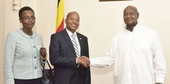 Outgoing Botswana Envoy Praises Museveni for African Integration