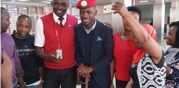 Bobi arrives as Journalists threaten to sue over arrested colleagues
