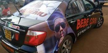 Bebe Cool gifts fan with brand new car 