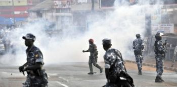 Teargas, Gunfire Rock Kabale as Police Battles Residents