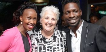 In For Big Things: Bobi Wine Spends Day With USA Ambassador