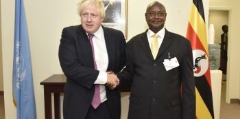 President Museveni, May, Boris, Indian Premier in bilateral meetings on the Sidelines of CHOGM