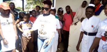Sheebah Spends Her Birthday In Hospital Giving Gifts To The Sick