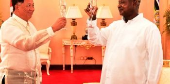 President Museveni Receives credentials of Six new envoys
