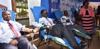 NSSF, UBTS In Countrywide Blood Donation Drive To Raise 4,500 Units