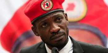 Bobi Wine Security overpowered by police as their Presidential candidate is arrested at Kyambogo