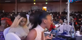 Video: Sheilah Gashumba Fights For The Table At ASFAs
