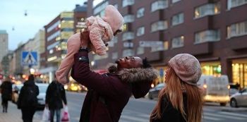 Zari ,Diamond and Baby Tiffah Enjoy Vacay In Sweden &mdash; Photos