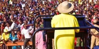 Museveni Concludes NRM Campaign tour in Rukungiri District 