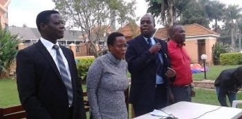 Betty Nambooze Back In Country After A Successful Operation In S. Africa