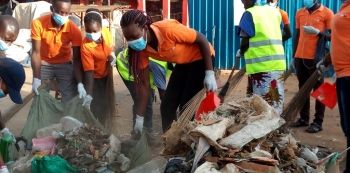 Fortebet Cleans, Sparkles Arua Streets