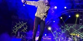 Recycled: Fik Fameica sighted in same jumper at different events in two days