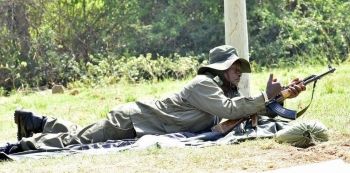 Museveni Exhibits Expertise and Shooting Skills at Kyankwanzi — Photos