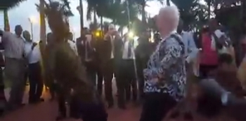 Video: Kenzo Pulls Rare Political Dance Strokes With US Ambassador!