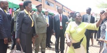 Museveni has arrived at UMA for the 24th International Trade Fair