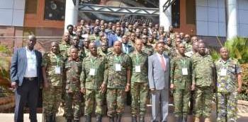East African Armed Forces commence 3 days Meeting in Kampala 