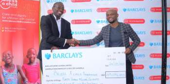 Barclays Bank Staff Donate Ugx 43 Million to Paediatric Patients