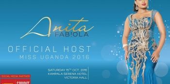 Anita Fabiola Set To Host Miss Uganda Grand Finale