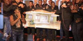 Golola Moses rewarded with house By Riham International Ltd