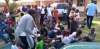 Ziza Bafana Donates Goodies To Kids Of Special Needs On His Birthday!