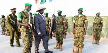 President Museveni Visits Ugandan Troops in Somalia – Photos
