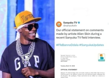 Sanyuka TV Apologizes After Alien Skin Busoga Remarks Spark Outrage