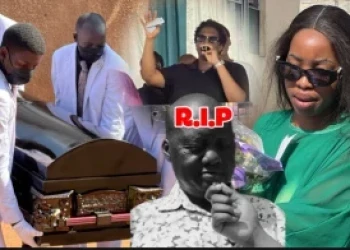 Fellow Artists and Public Figures Attend the Burial of Joshua Baraka's Father