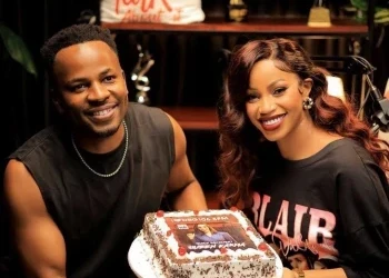 Crysto Panda Gives Sheebah Karungi Her Flowers