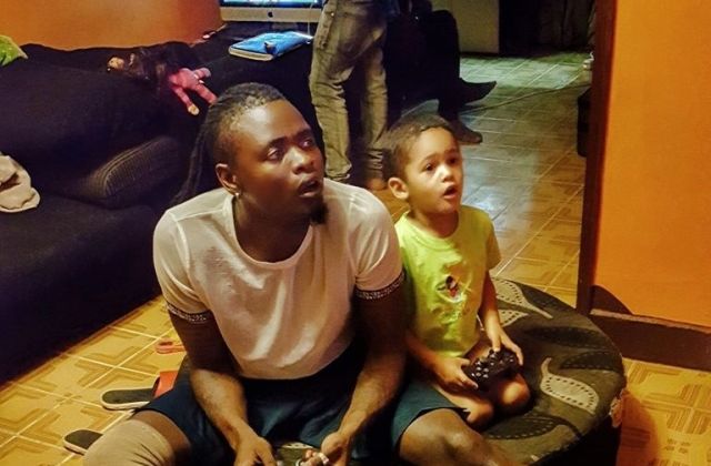 Get Wrecked! Pallaso Gets Owned by His Son, Dinari on a Video Game