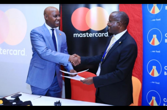Centenary Bank signs partnership with MasterCard