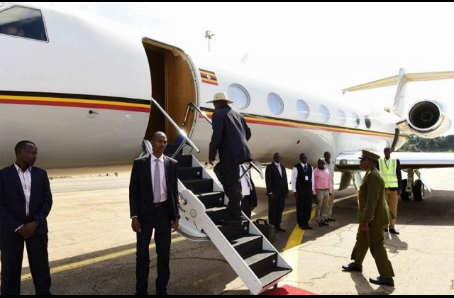 President Museveni flies to UK for CHOGM