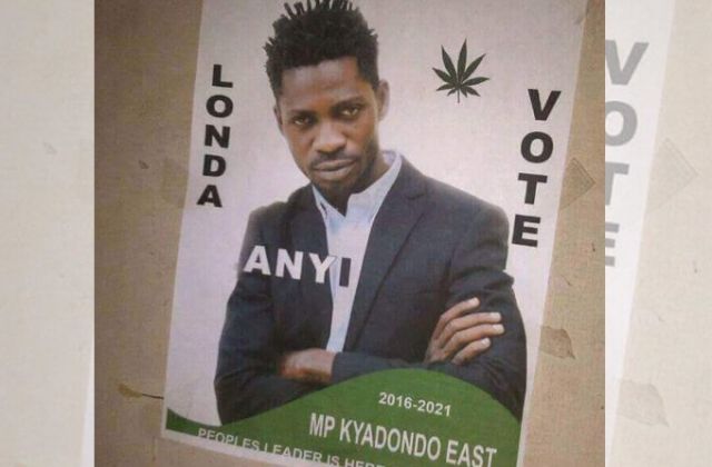 Bobi Wine's Campaign Posters Leak, He's Not Forgotten His Love For Weed!