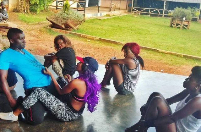 Watch Video — Sheebah and Her Girls Rehearsing For 'Nkwatako' Video
