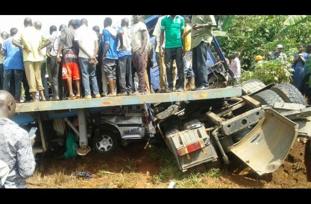 Drunken driver kills self, two others in Fort Portal