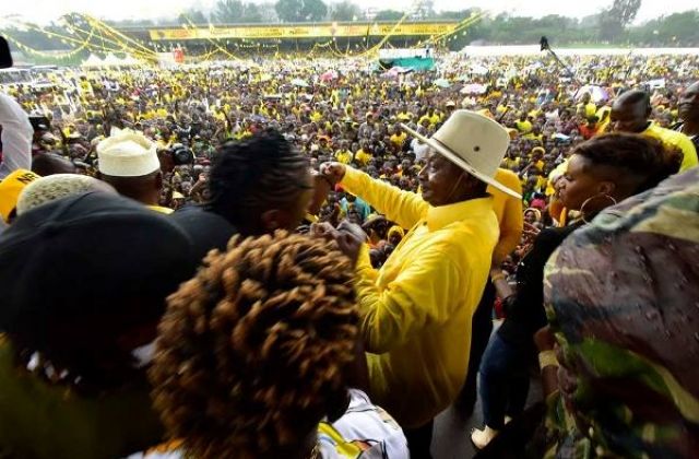Pressure as President Yoweri Museveni holds last hour Rallies