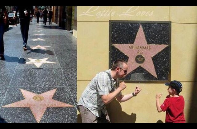 Why Ali's Hollywood Star is On a Wall (not the ground)