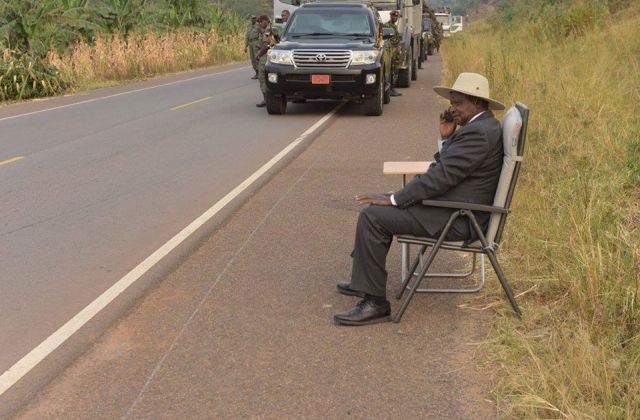 Sevo Chills On The Road Side In Isingiro, Among Other Things