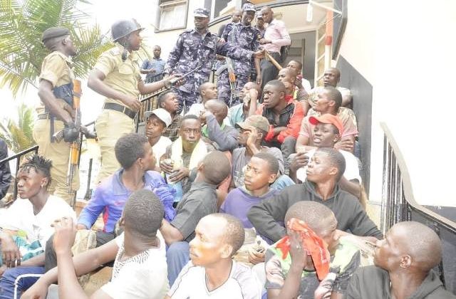 Jinja Police rounds up 120 youths in Wednesday night operations